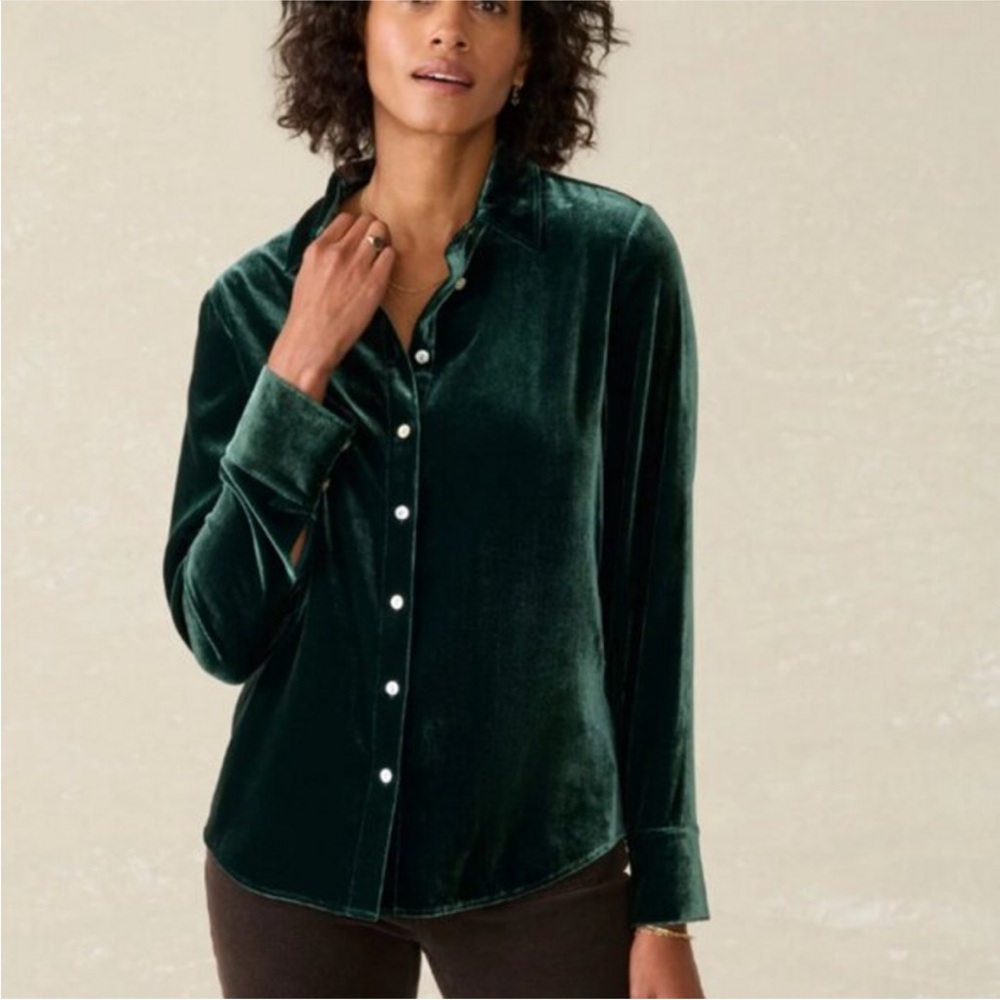 Faherty Vintage Silk Genevieve Shirt